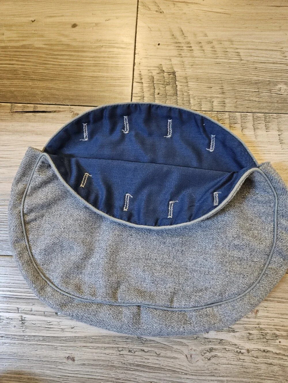 Bermuda Bag Cover Grey Wool Fall Winter NWOT